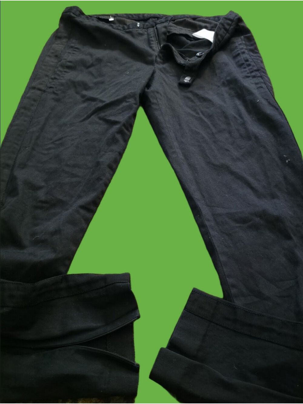 4/$25 Deal! Black Women's Stretch Trousers - Classic Straight Leg